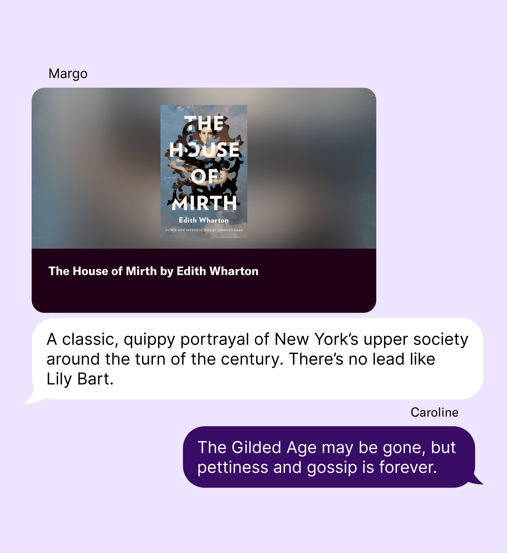 text bubbles