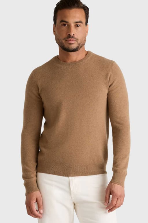 Mongolian Cashmere Crewneck Sweater