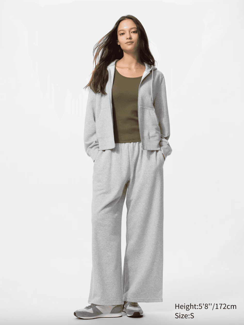 Uniqlo Wide Sweatpants
