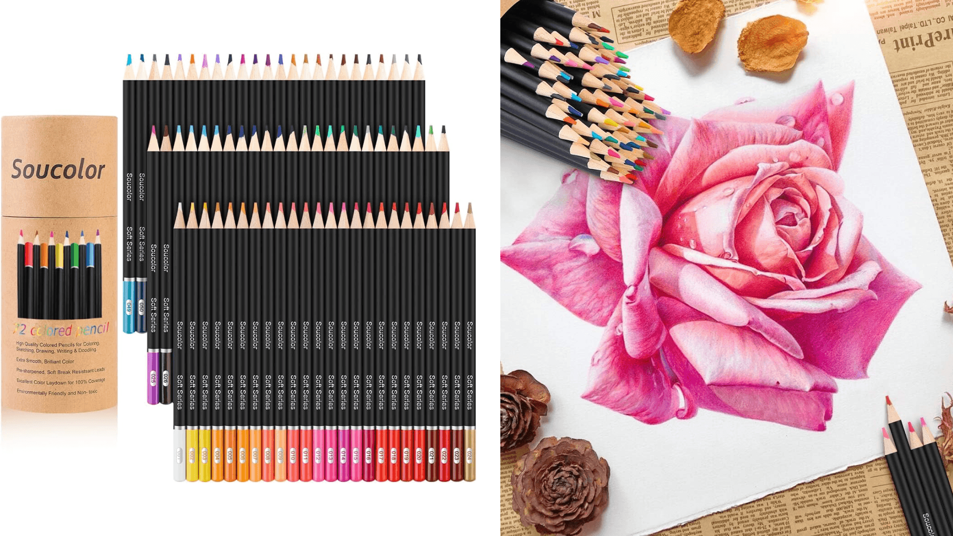Colored pencils