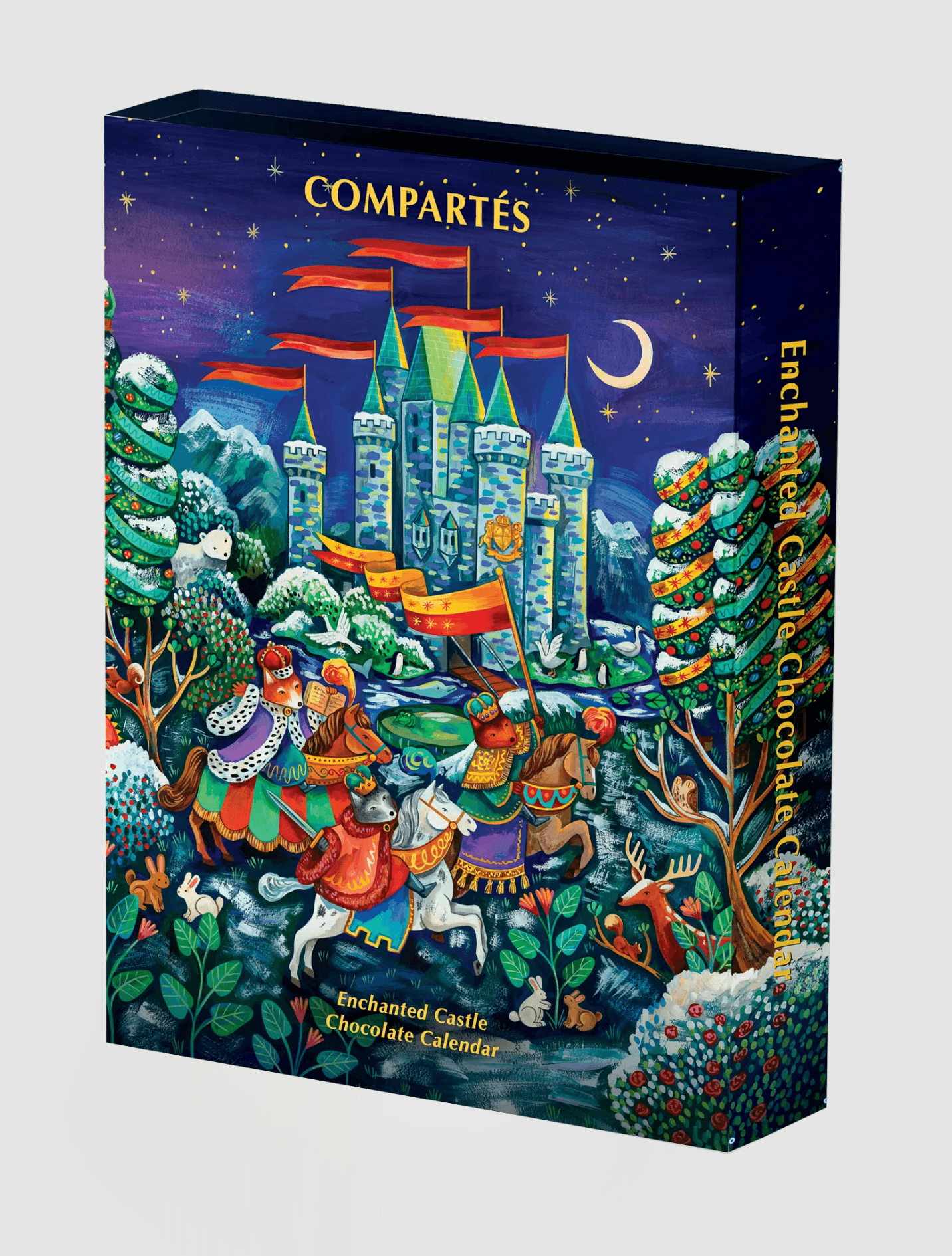 Compartés Enchanted Castle Chocolate Advent Calendar