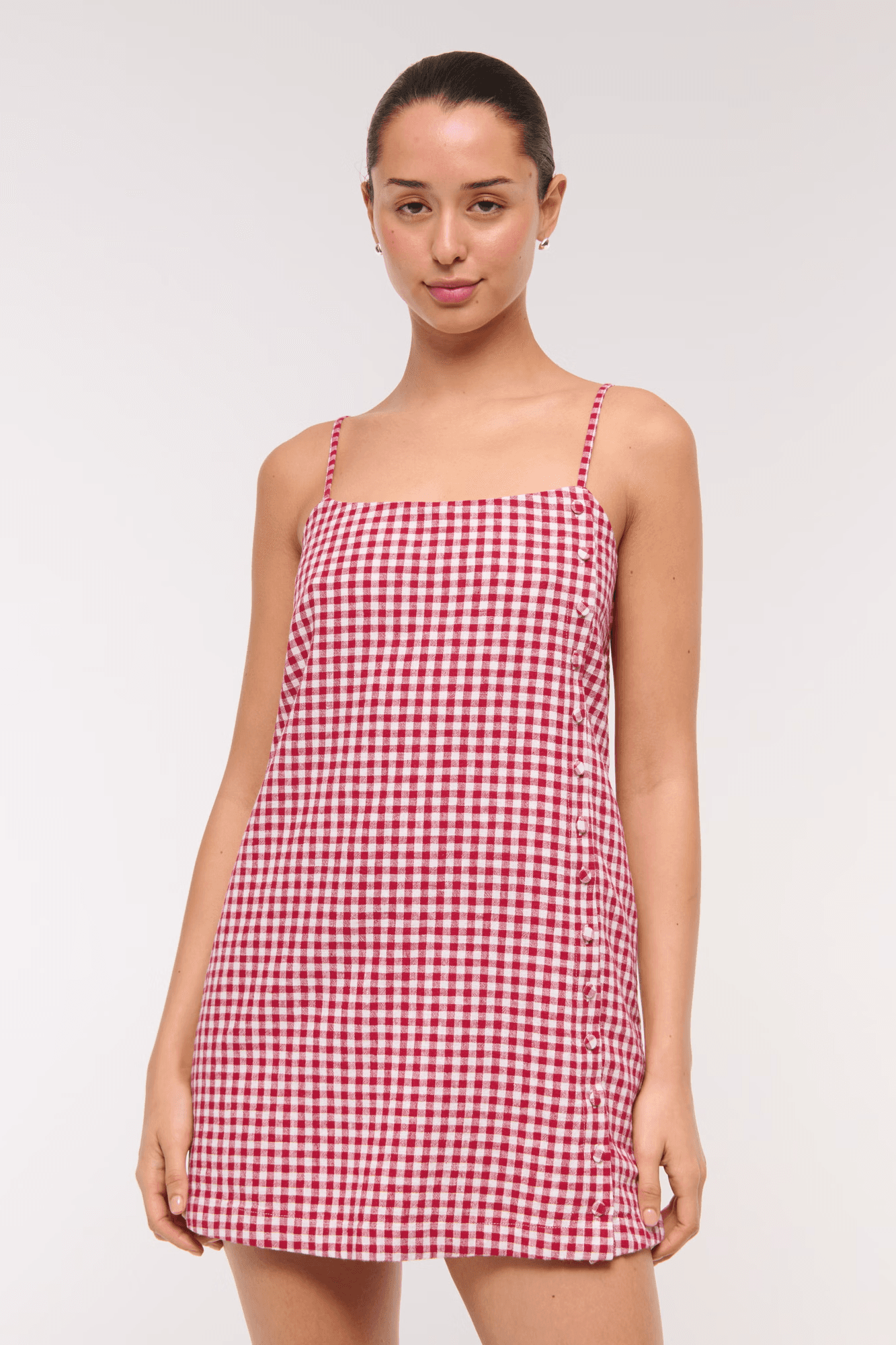 linen mini dress