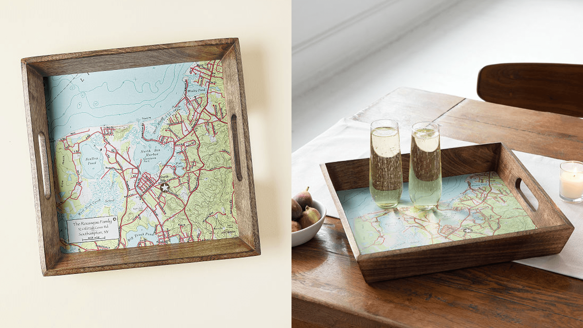 A custom tray