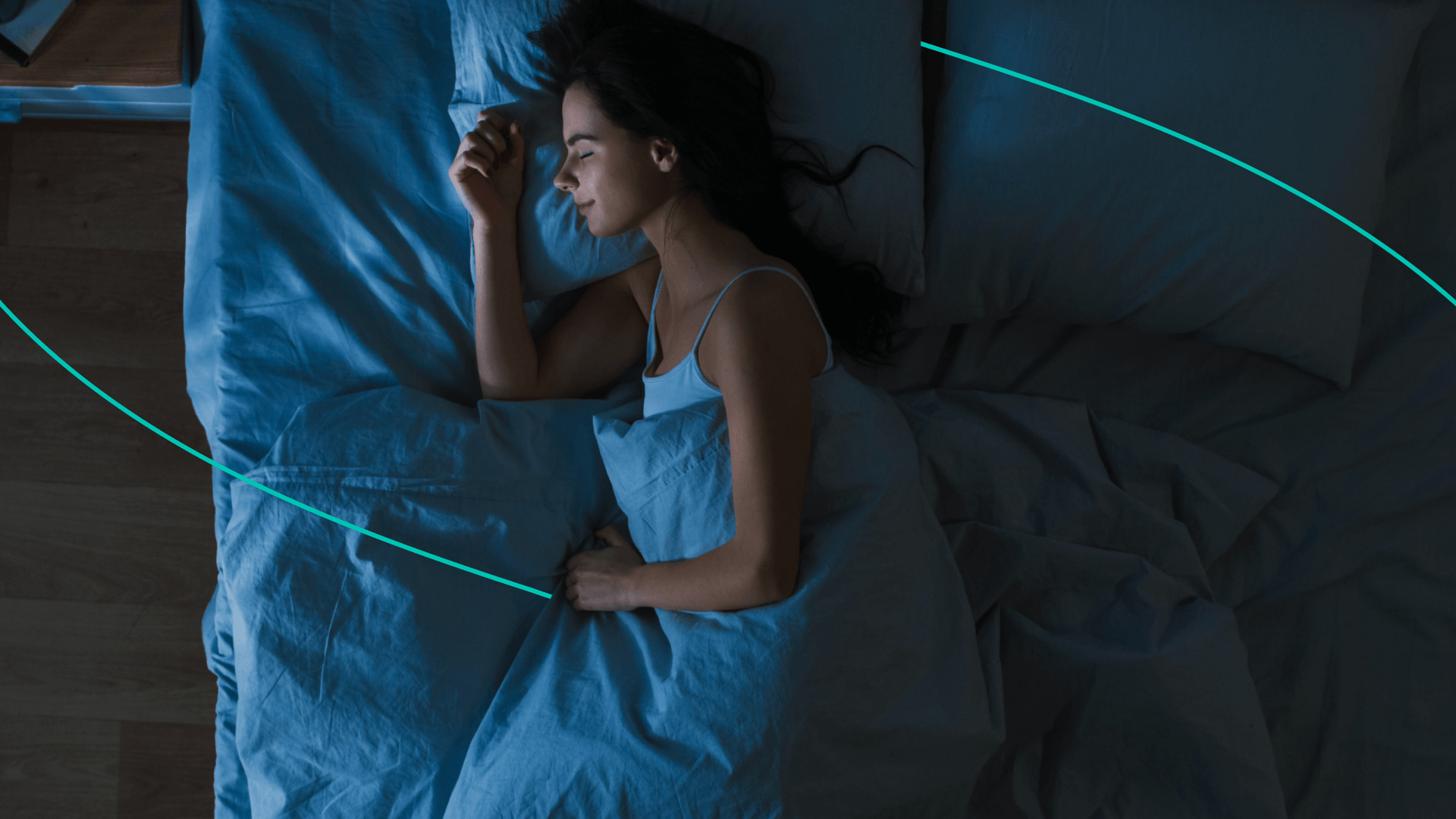 Woman Asleep in Bed