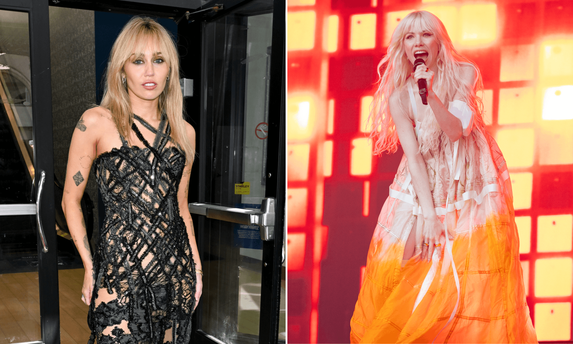 Miley Cyrus and Carly Rae Jepsen