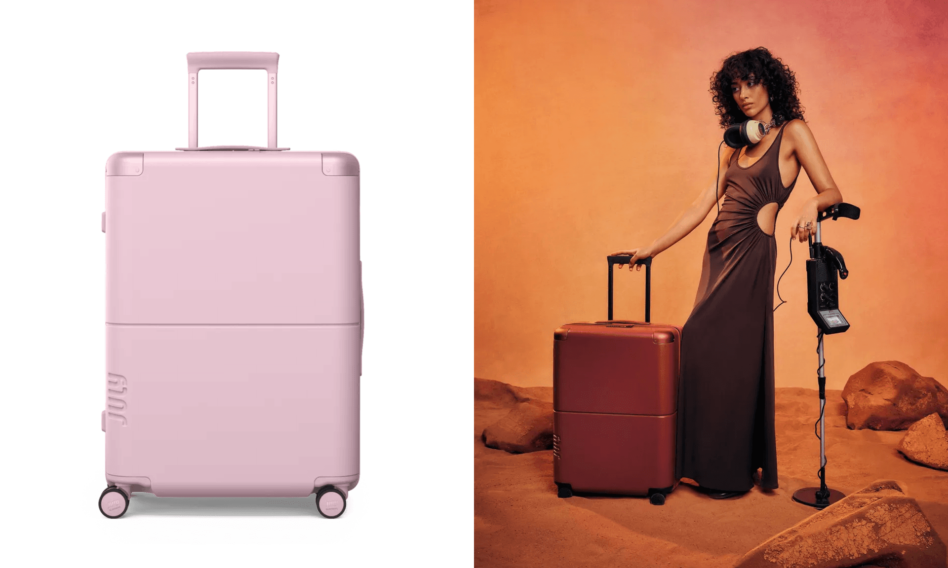 July Checked Luggage