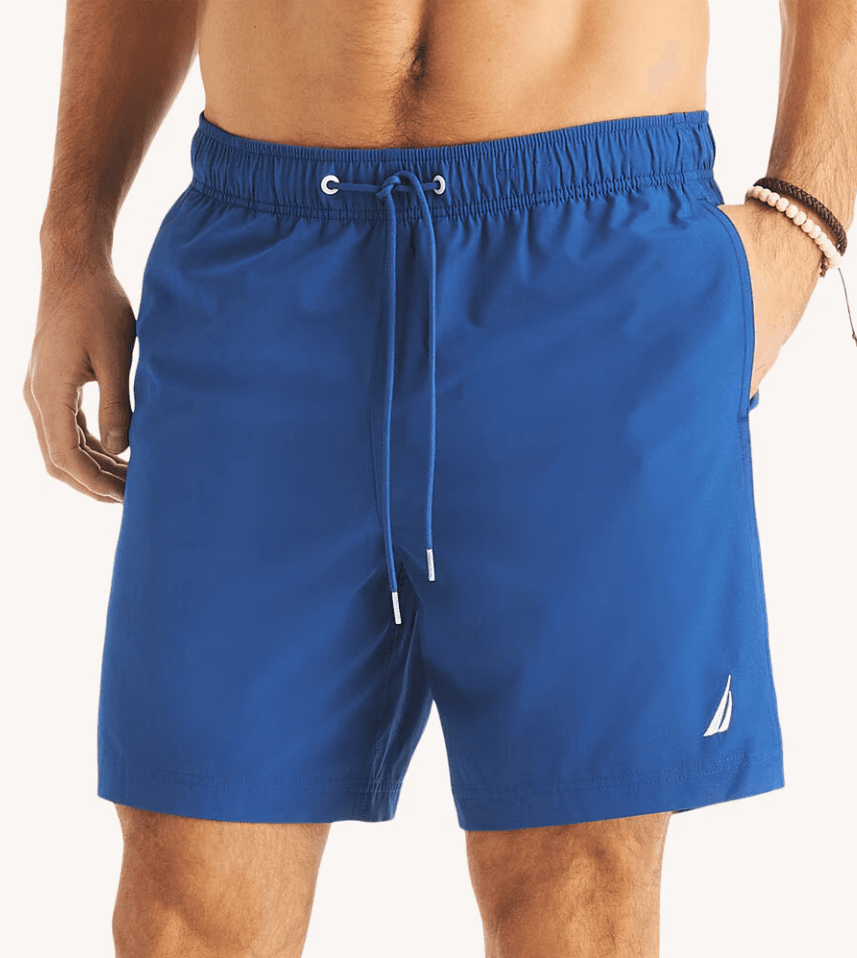Nautica 7" Quick-Dry Swim Trunks