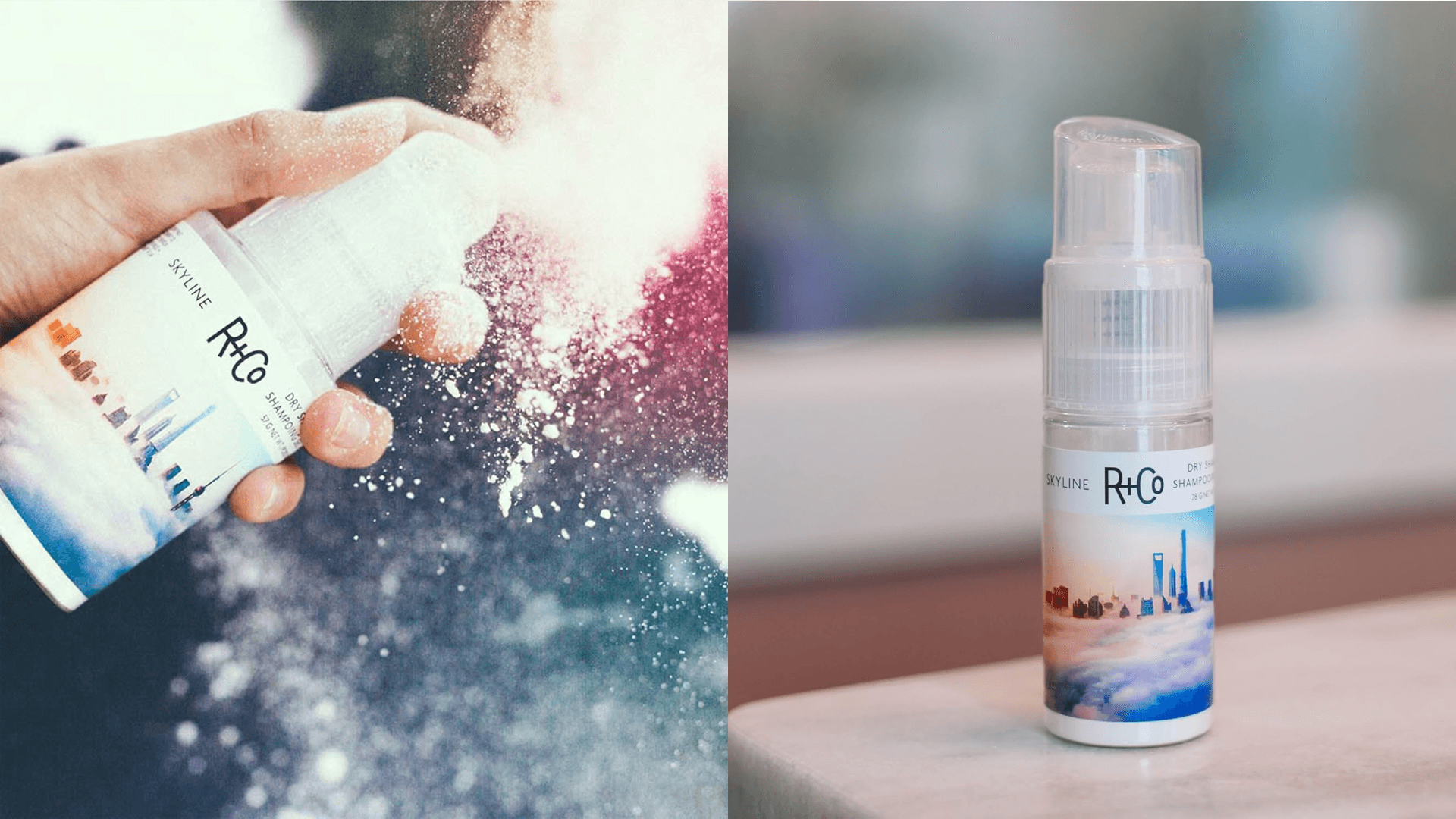 Dry shampoo powder from R+Co