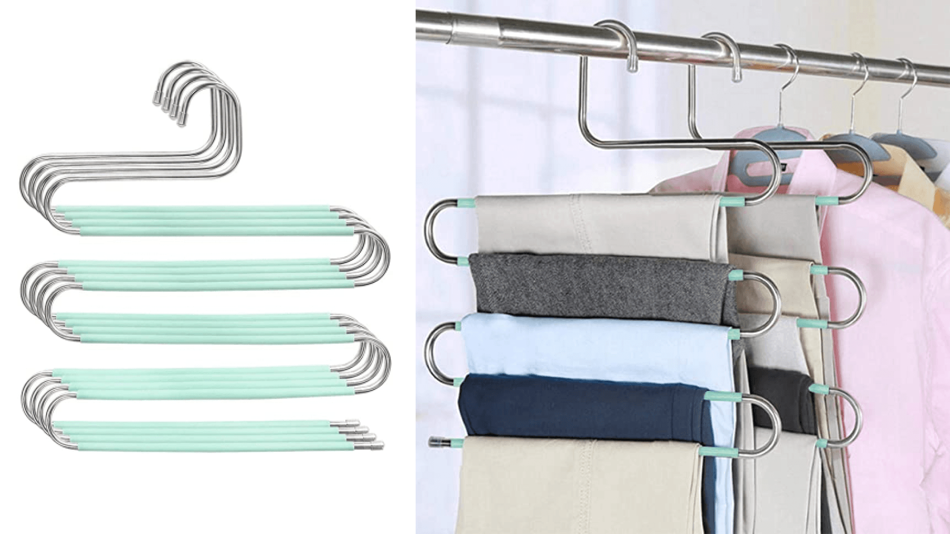 no-slip pants hangers