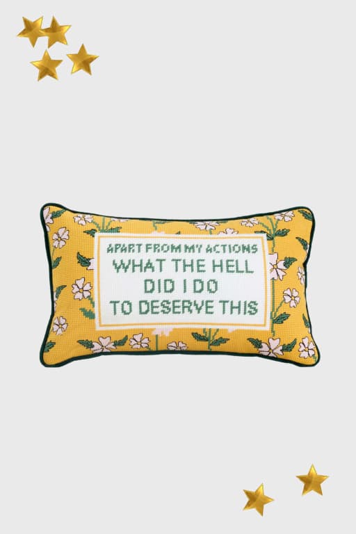 Petite Needlepoint Pillow