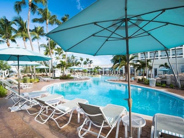 A resort pool