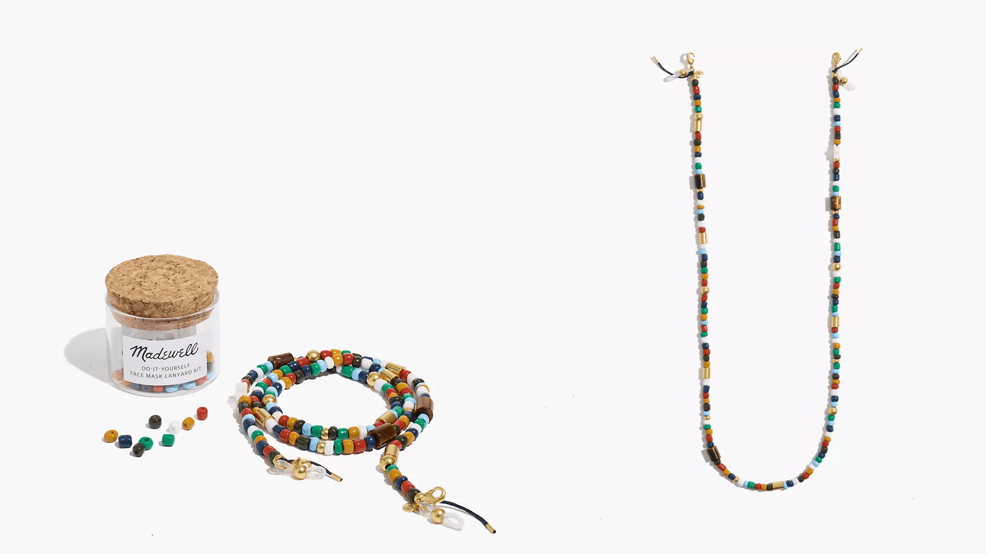 Beaded lanyard