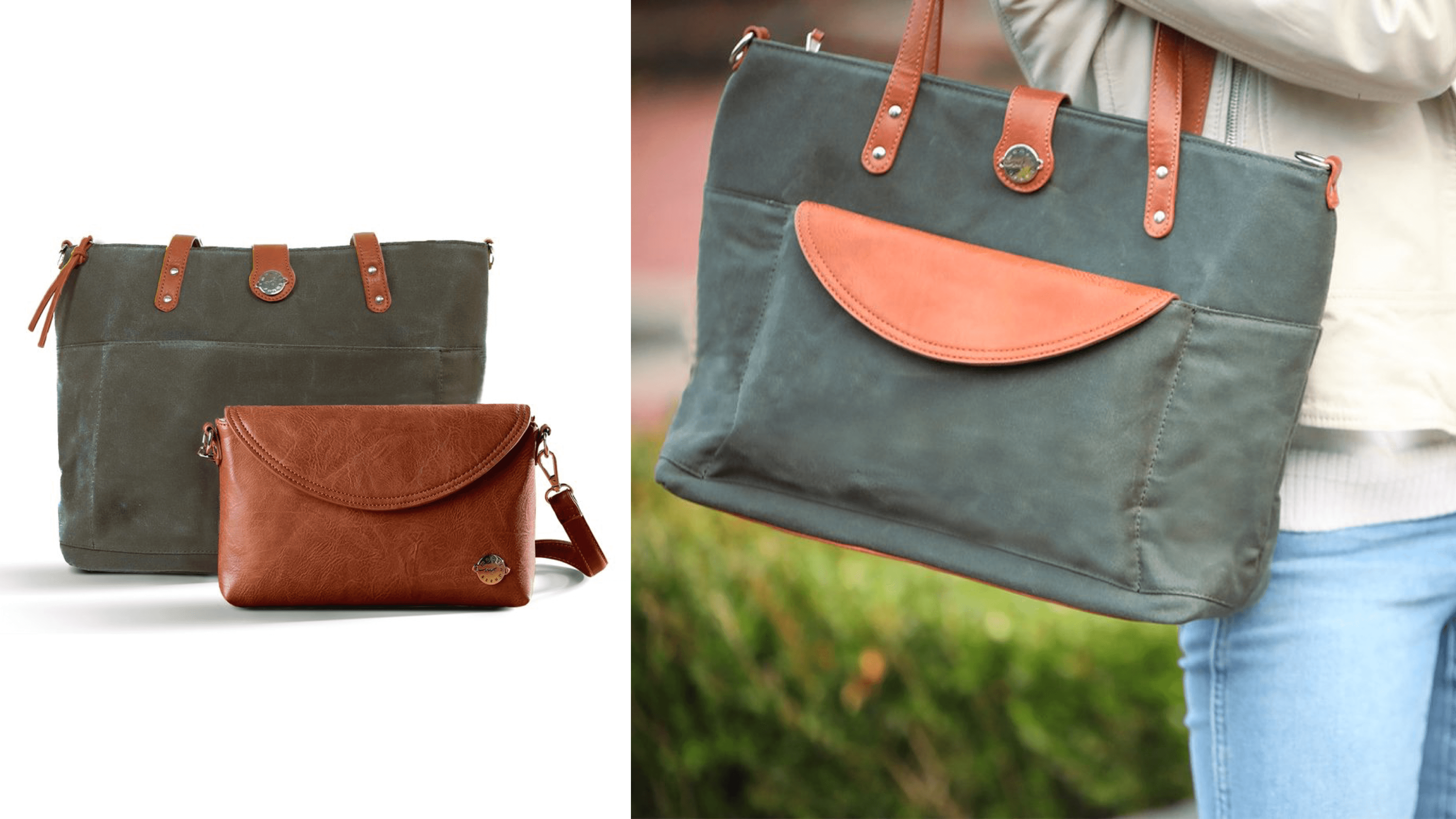 A roomy tote