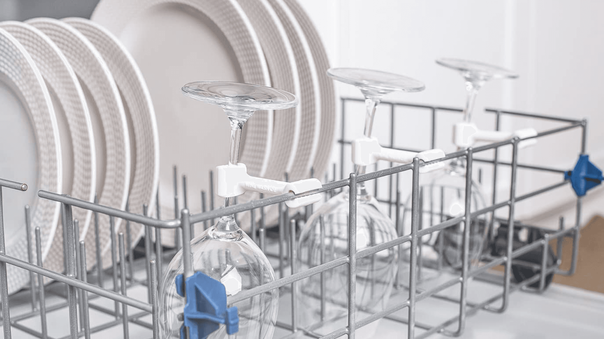 dishwasher attachments for wine glasses