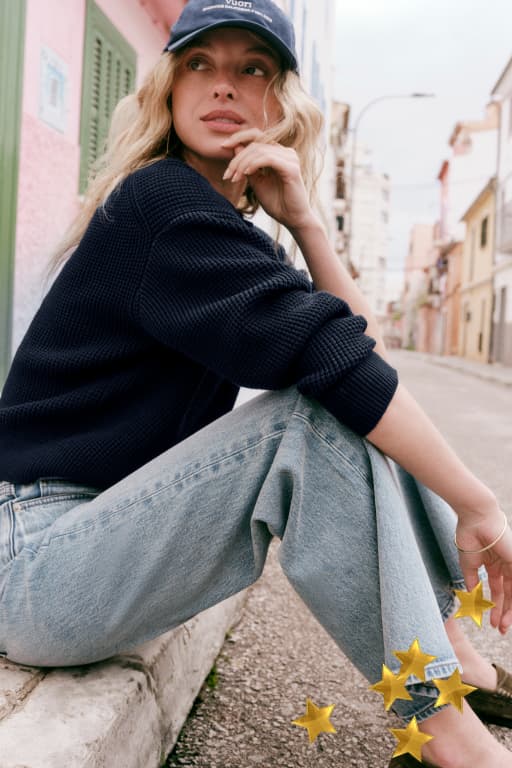 wideleg jeans