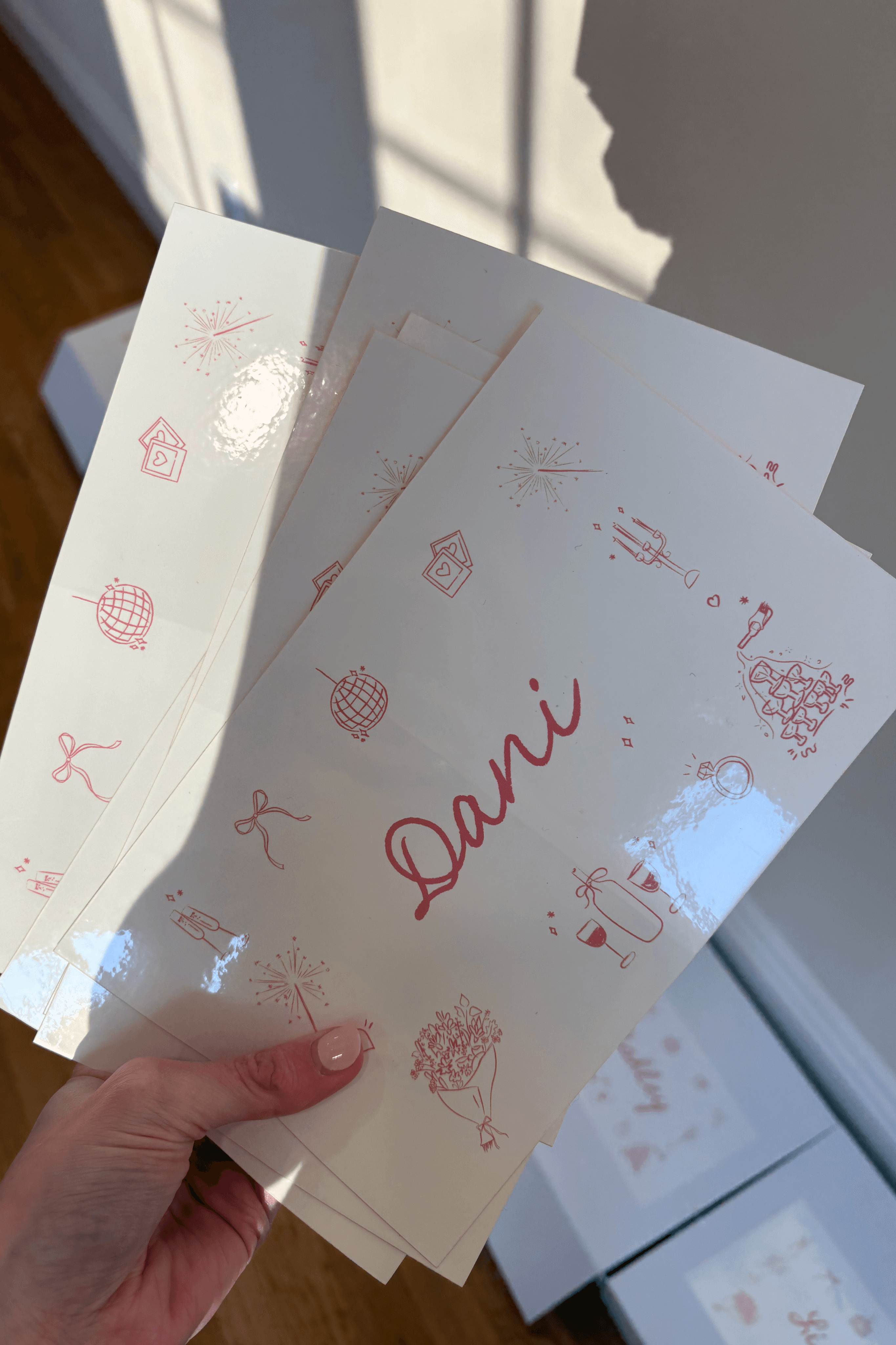 bridesmaid proposal card