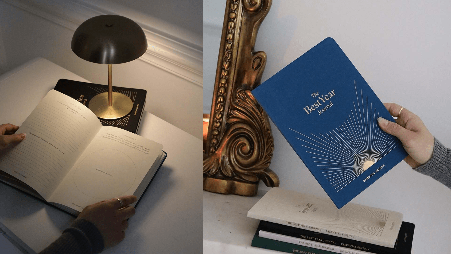 Best Year Journal Essential – Express One Year Self Growth Planner - Blue