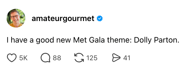 Dolly Parton Met Gala