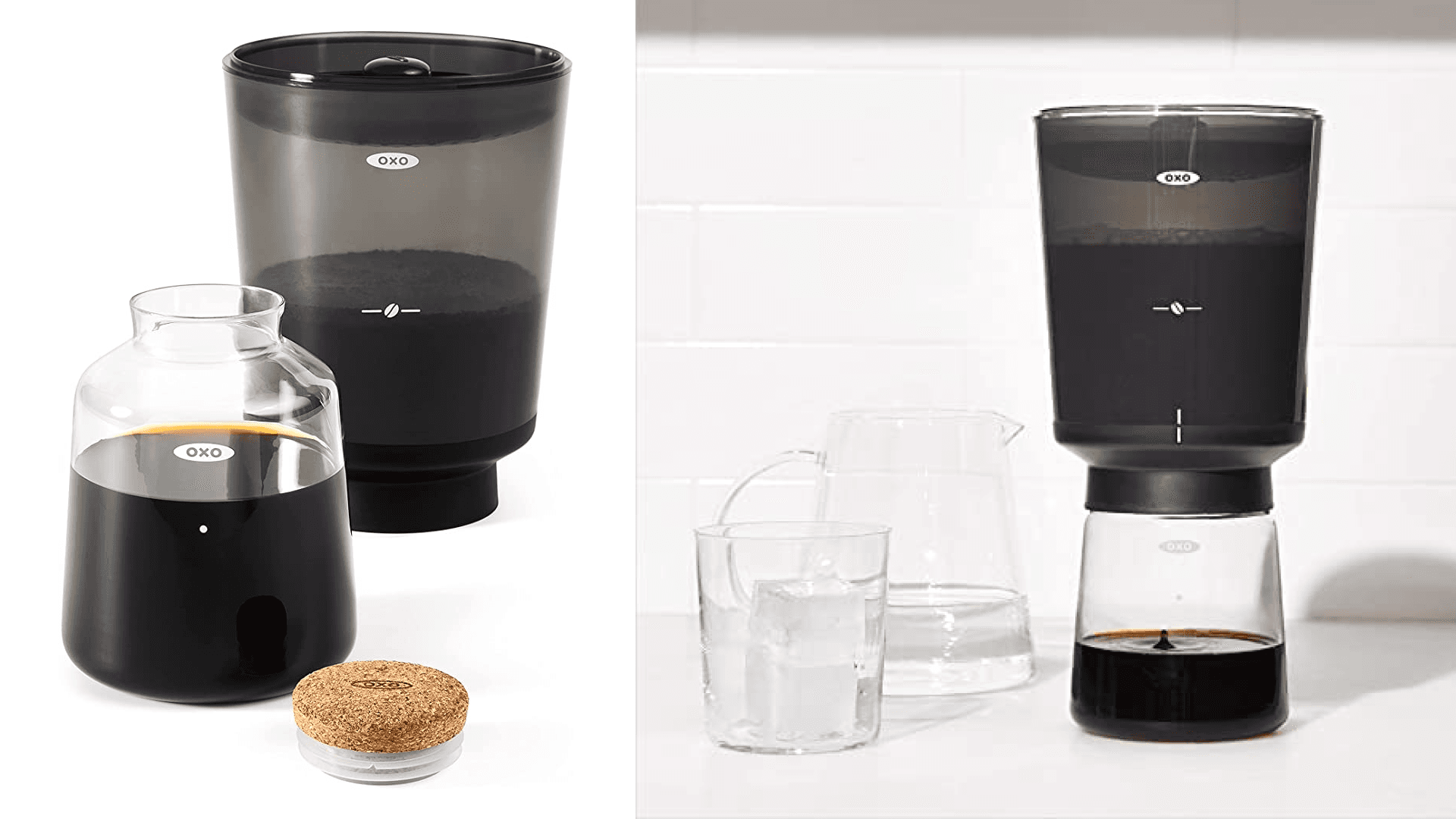 A compact coffee maker