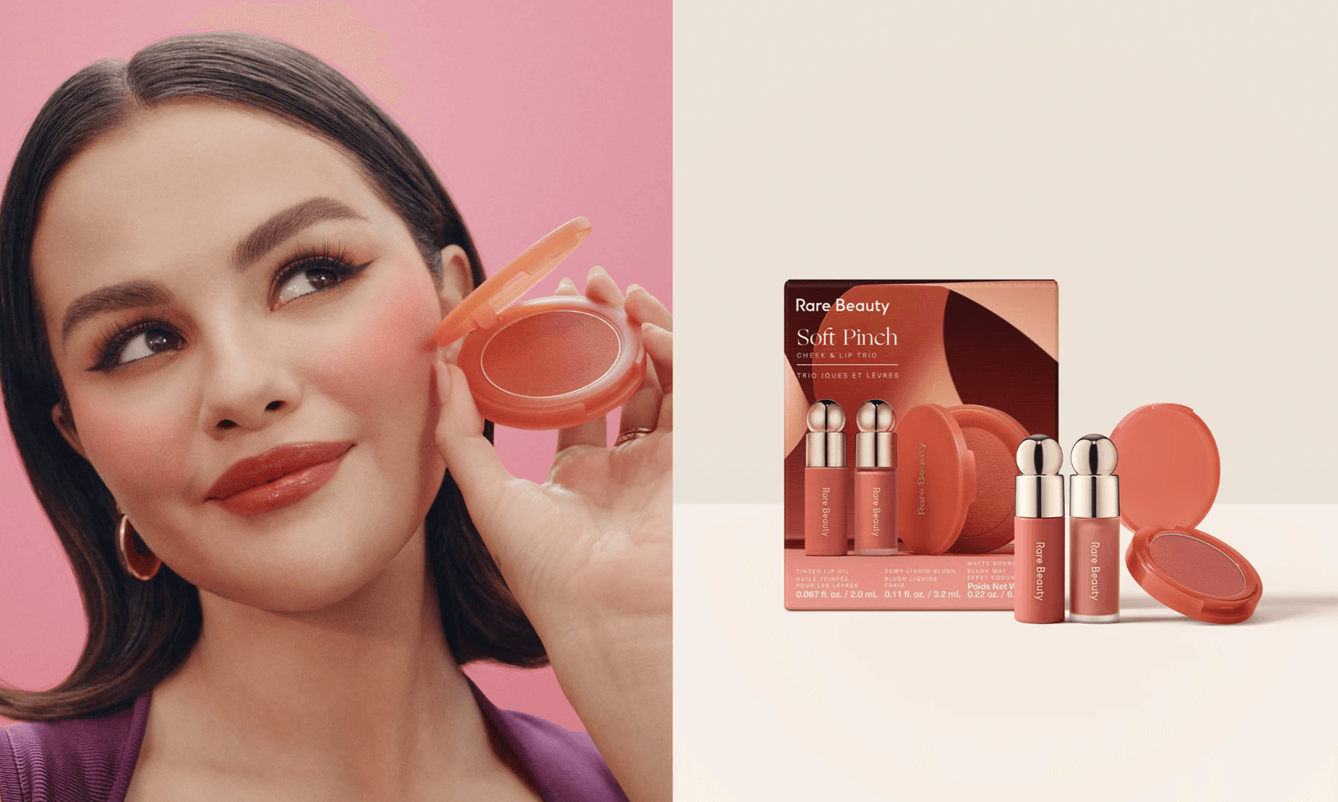 cheek & lip travel set