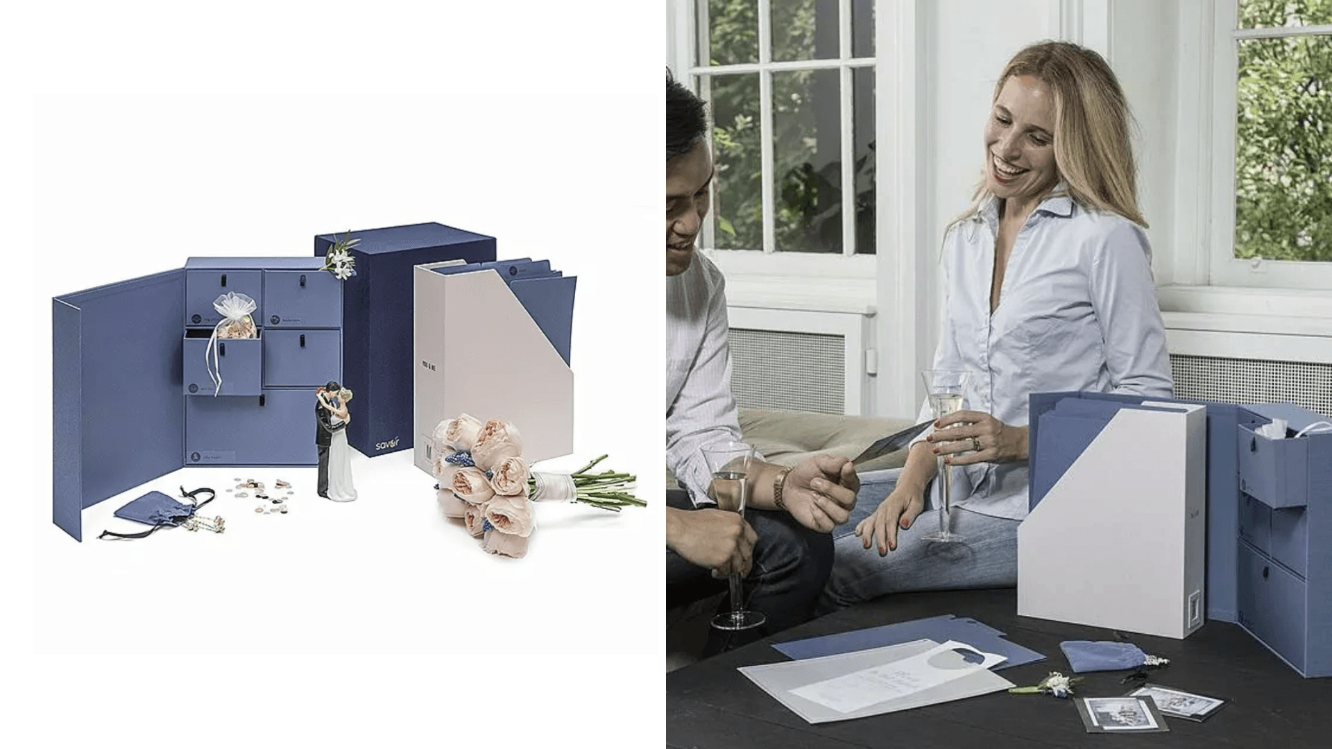 Wedding keepsake box