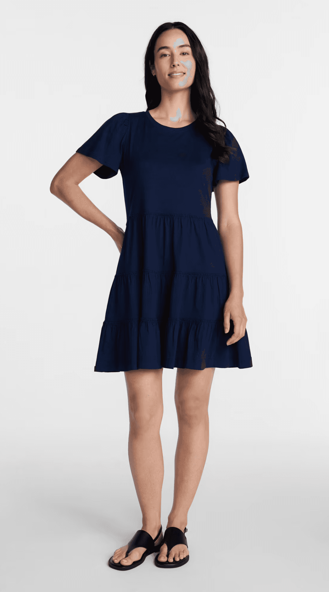 Walmart Time and Tru Cotton Swing Dress