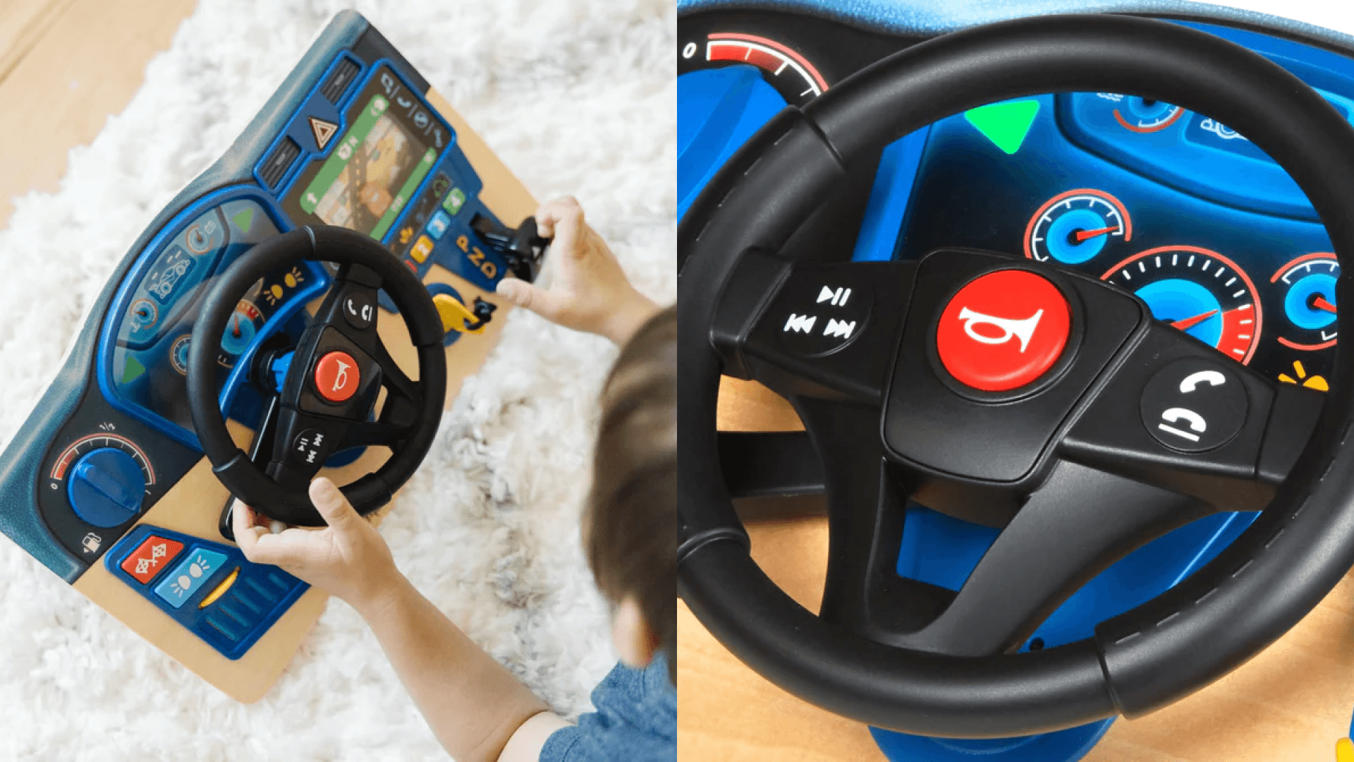 Car dashboard toy