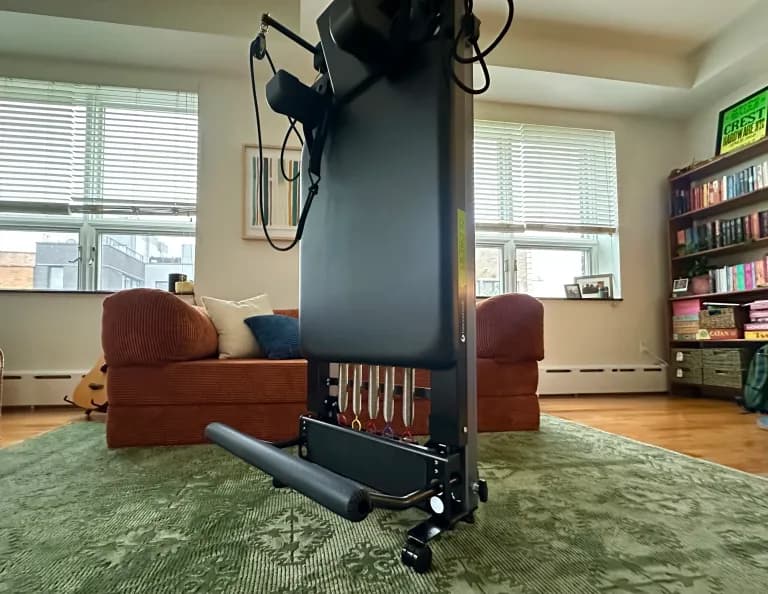 Metro IQ with "library" wheels in upright position