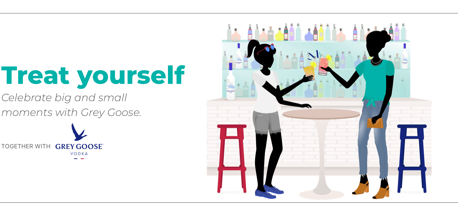 grey goose ad unit