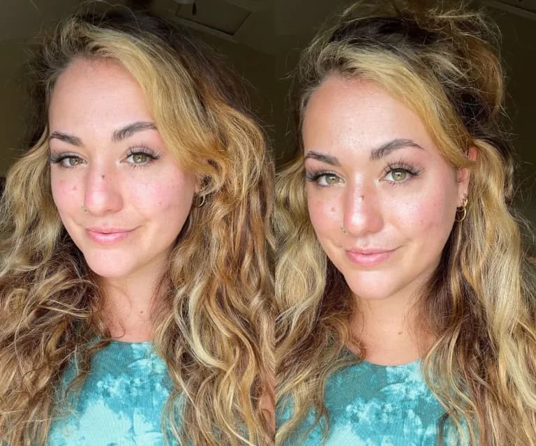 lumi lotion before and after