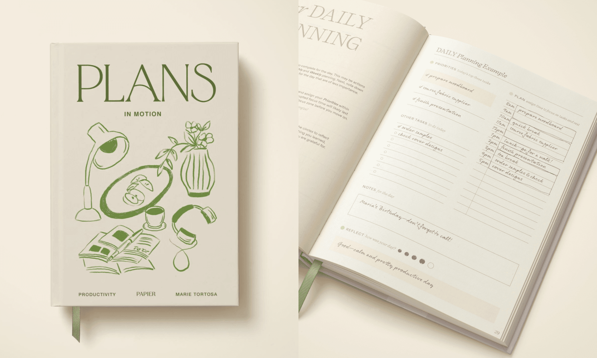 Papier productivity planner