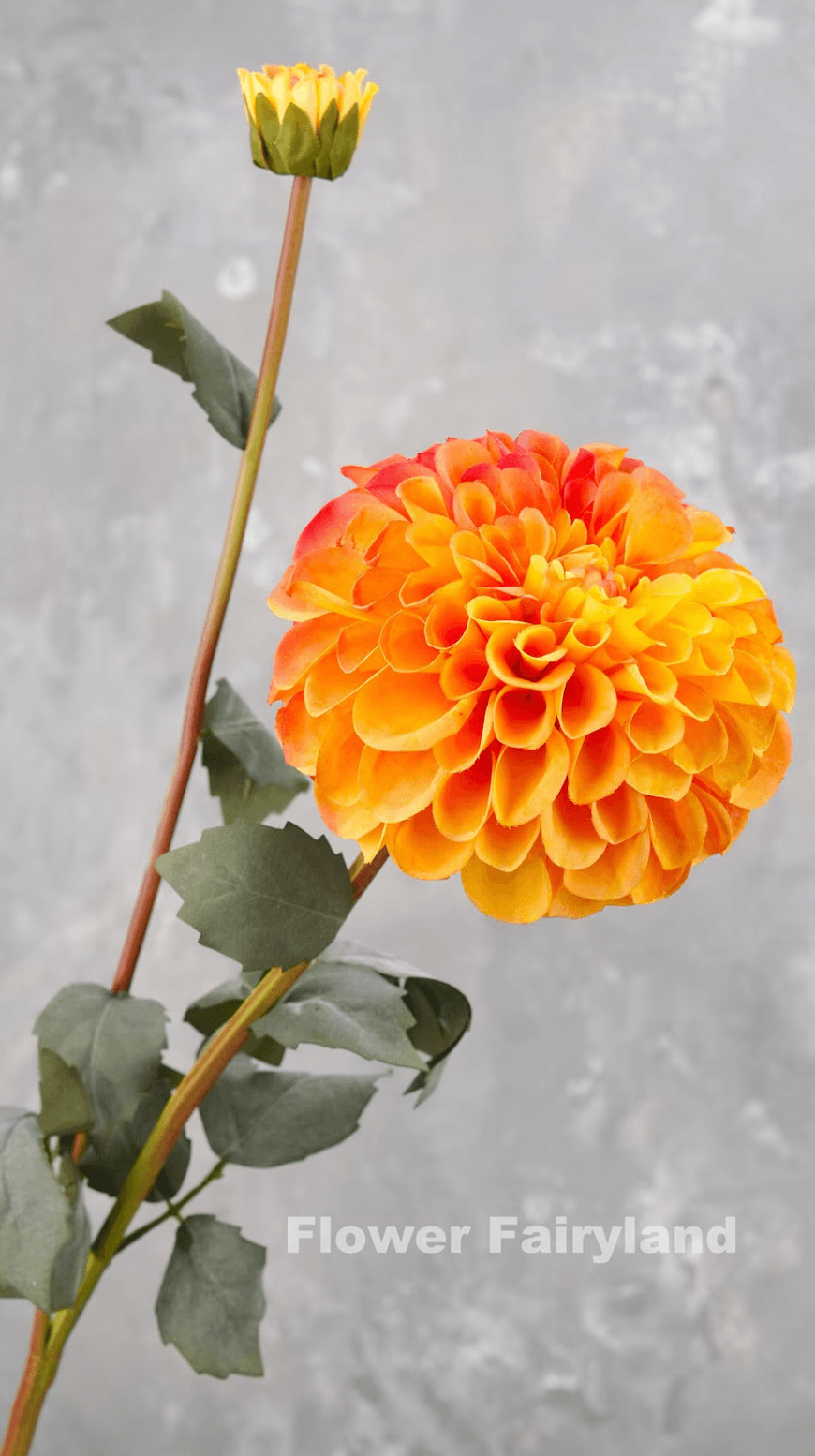 Palmares Dahlia Stem - Artificial Flower - Multi-color