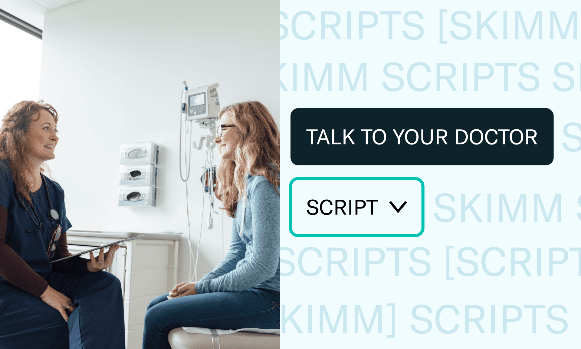 doctor talking to patient