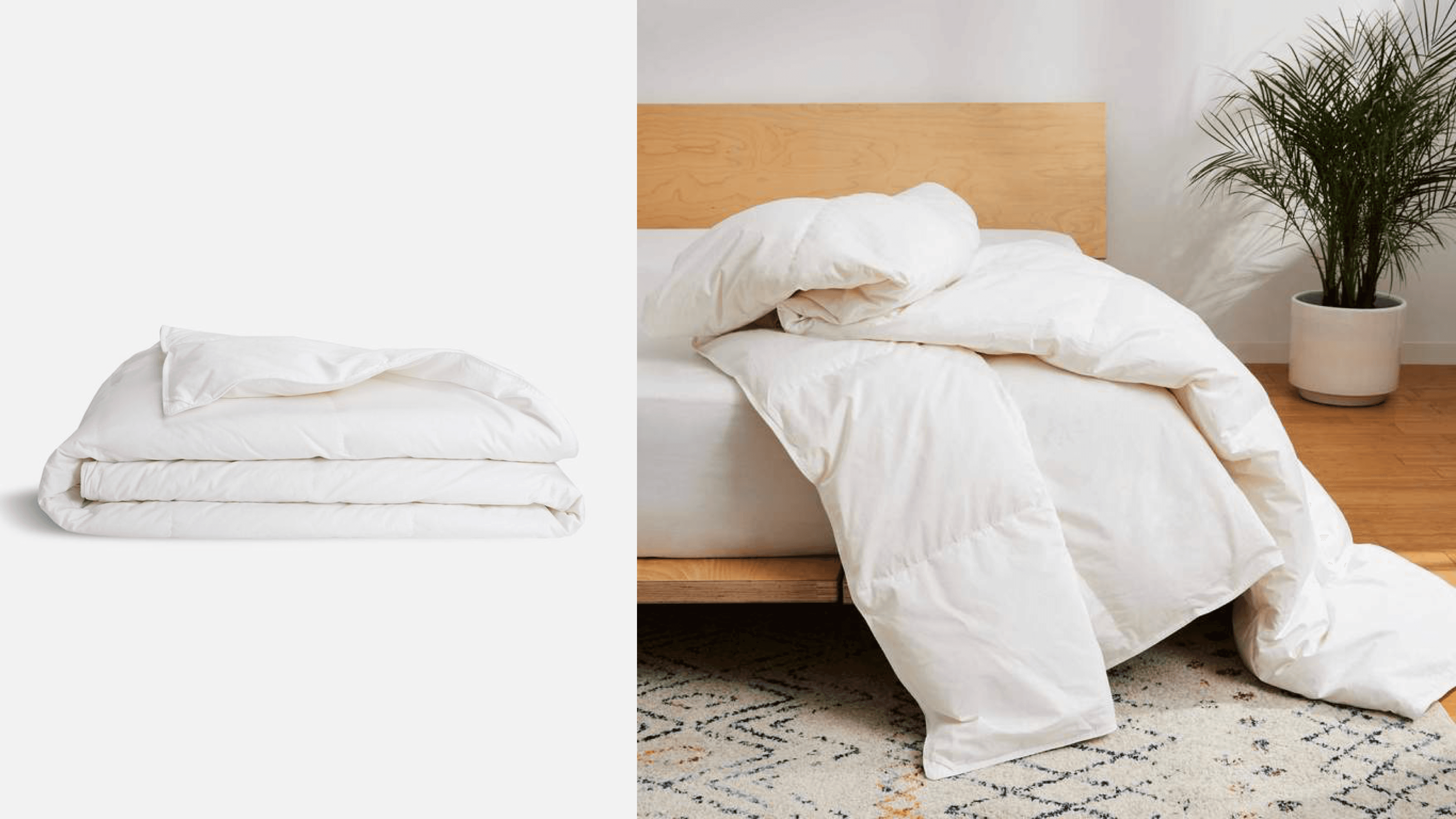brooklinen down comforter