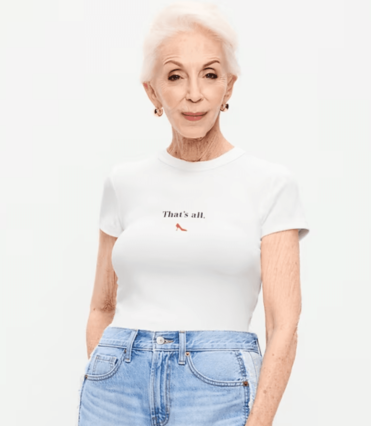 Old Navy x The Devil Wears Prada Snug Crop T-Shirt