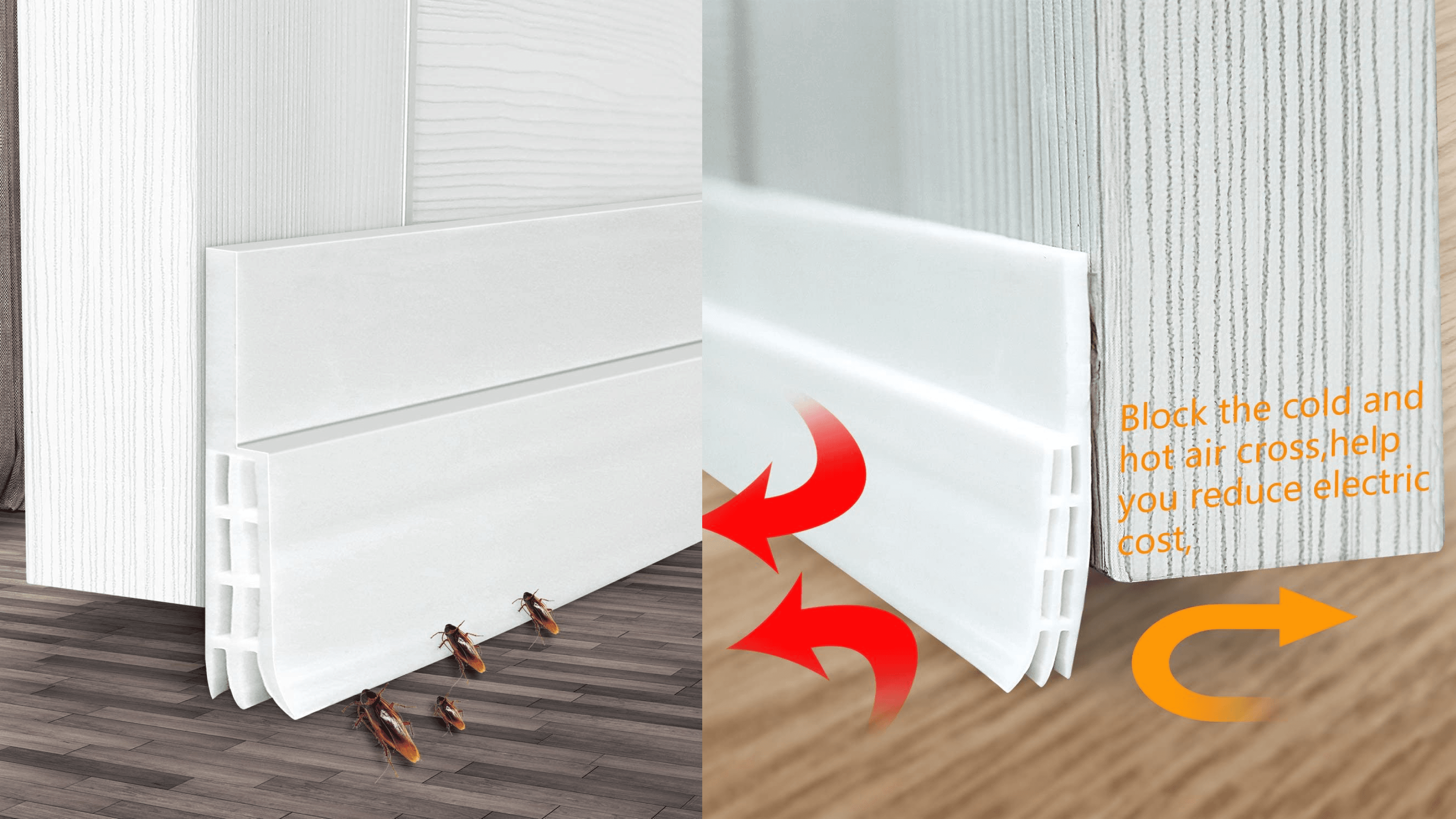 door draft stoppers