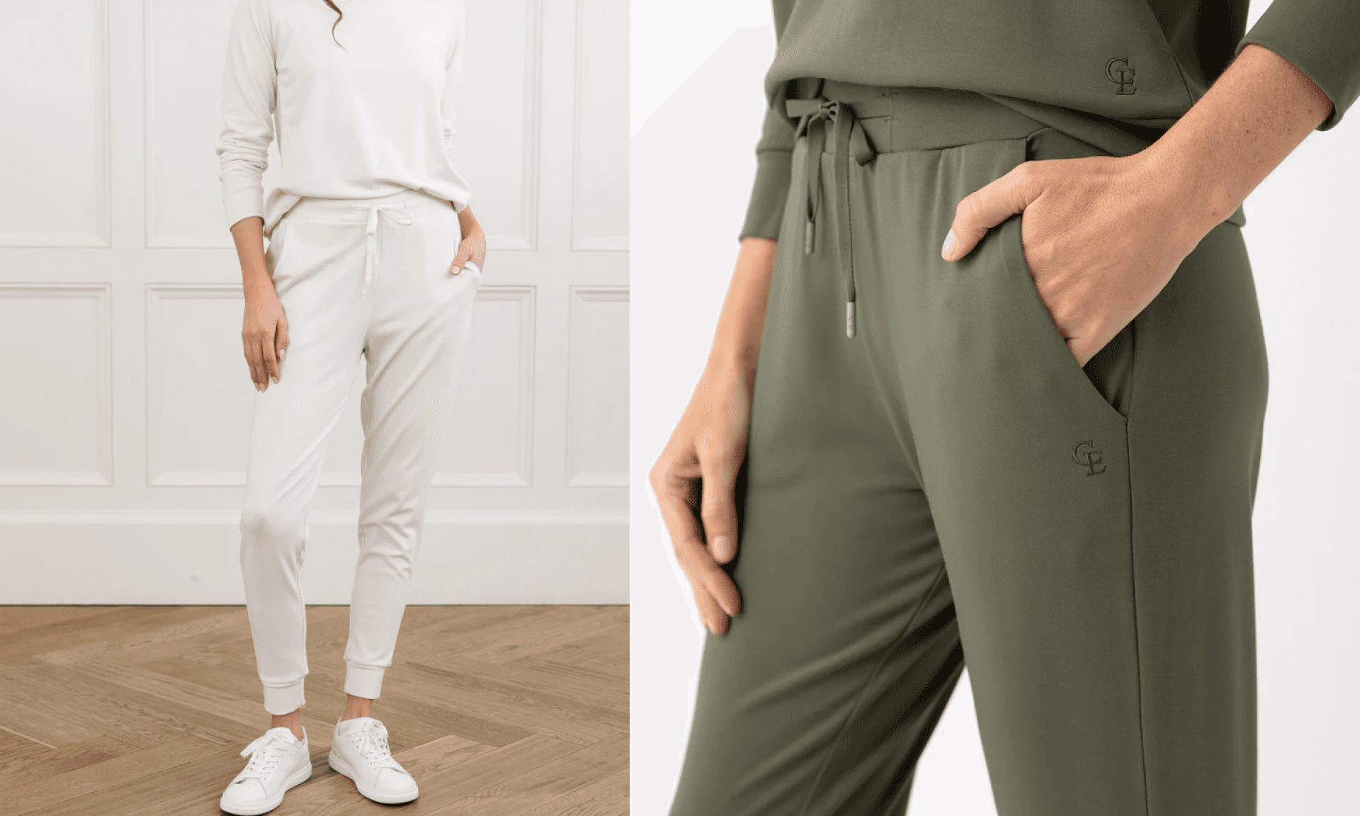 Cozy Earth Brushed Bamboo Jogger Pants