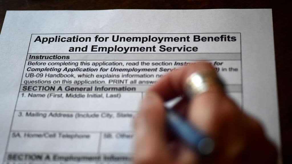 unemployment benefits application