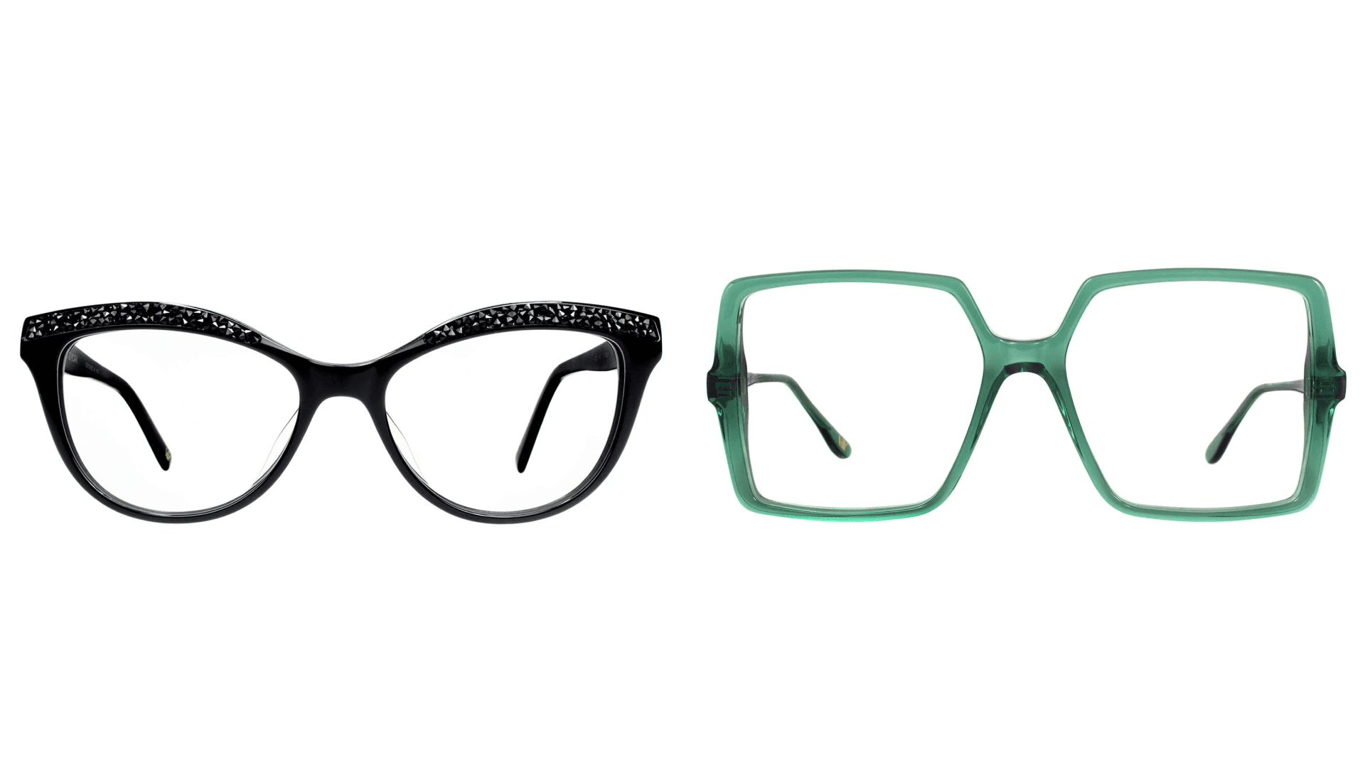 Cat eye glasses