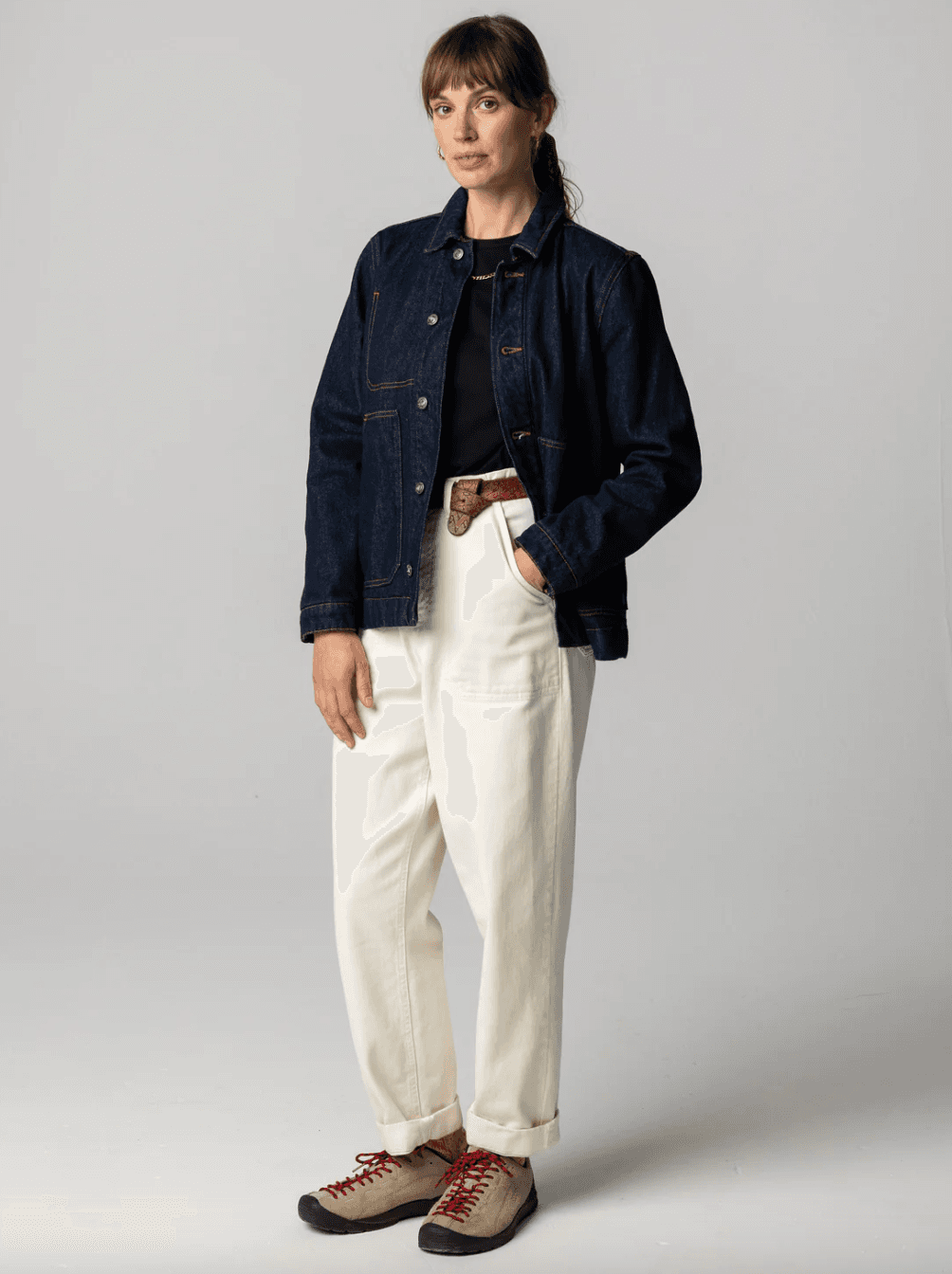 Finisterre Women's Yarrel Quilted Denim Jacket