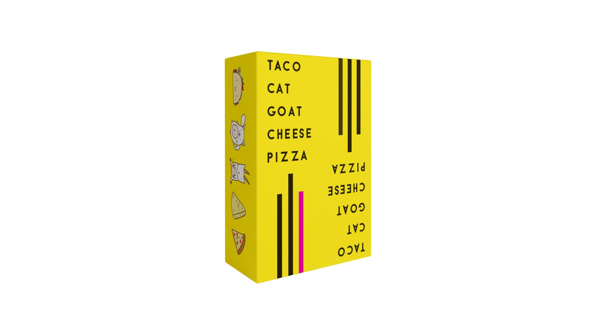Taco Cat Goat Cheese Pizza Card Game – Wildly Entertaining & Easy To Learn - Great for Adults, Teens, Kids and Families - Card Games and Board Games for Family Game Night - 10 Min, Age 7+, 2-8 Players