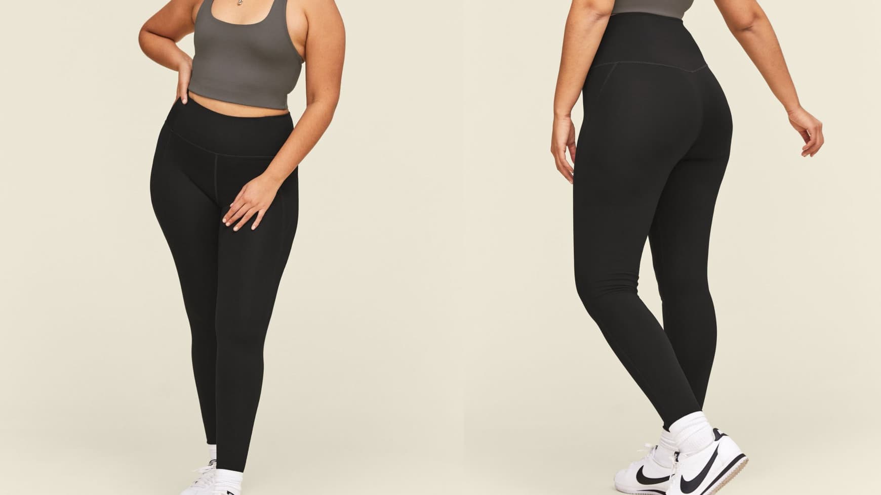 girlfriend collective black leggings