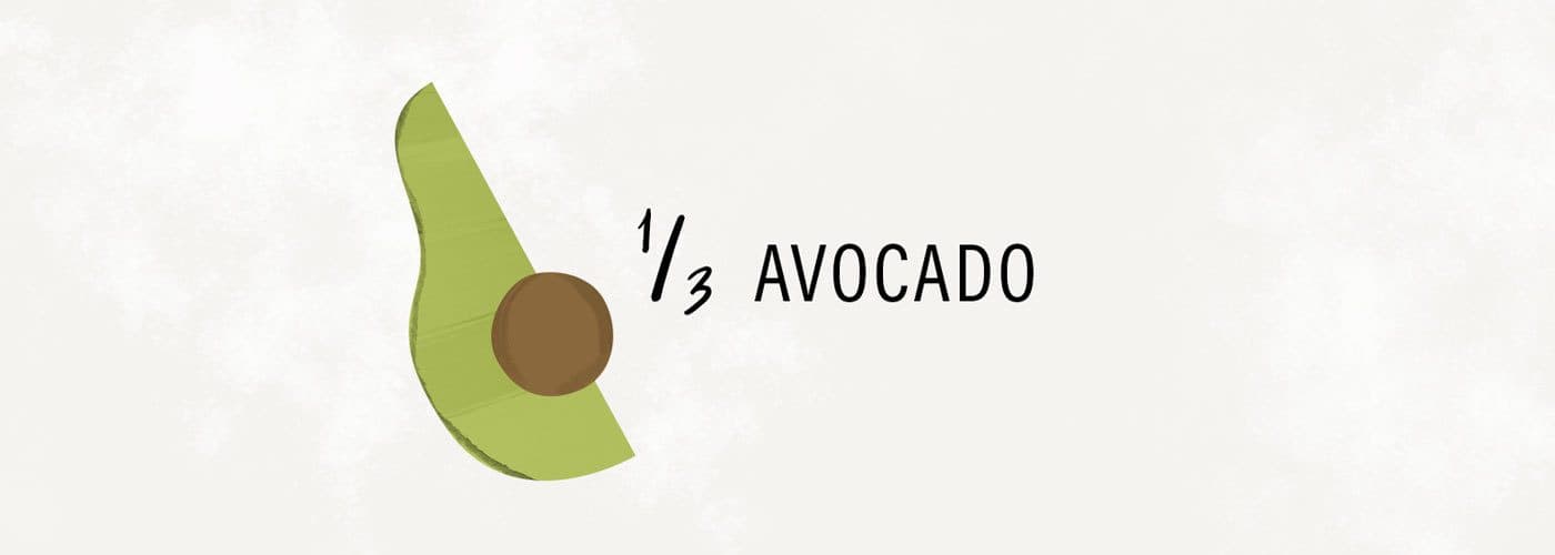 serving size of avocado