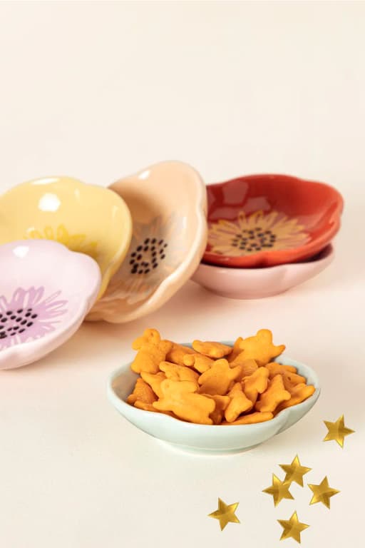 Little Flower Snack Bowls - Set of 6
