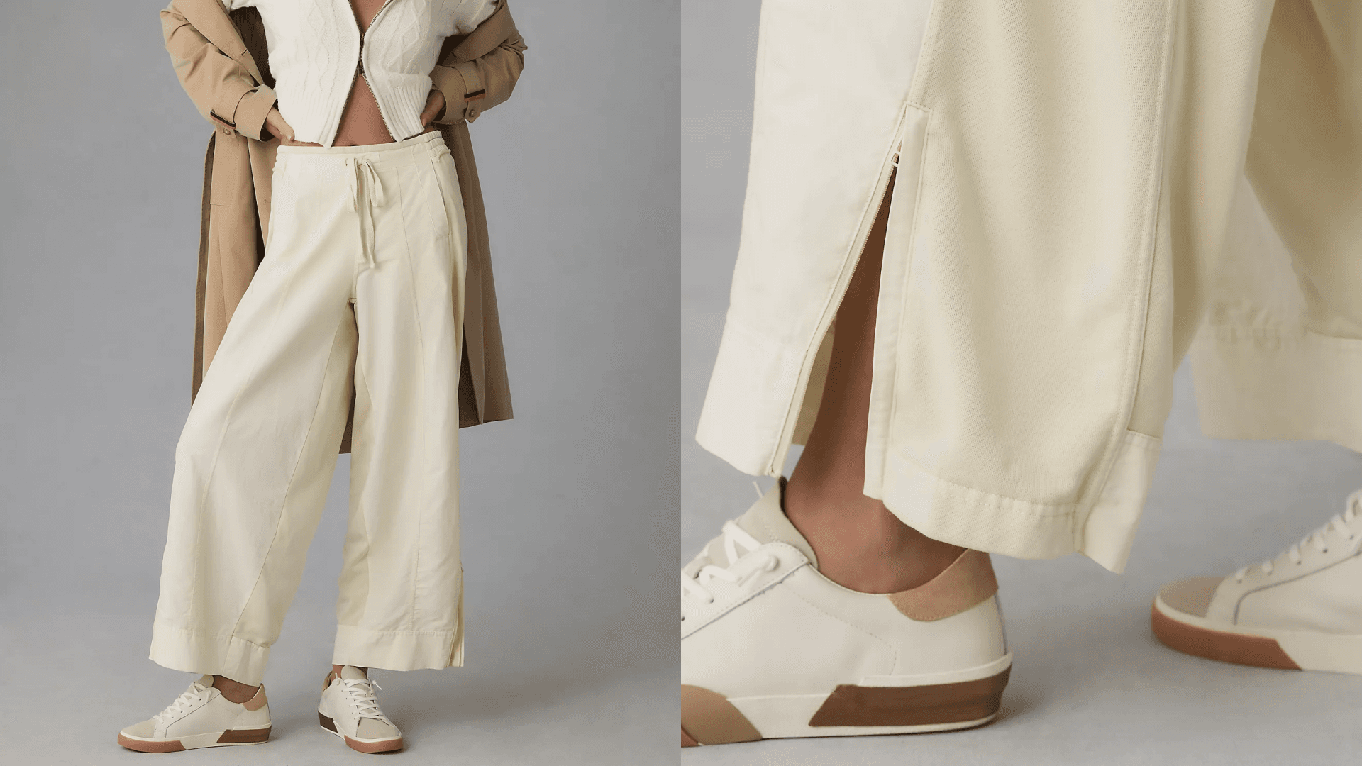Wide leg pants