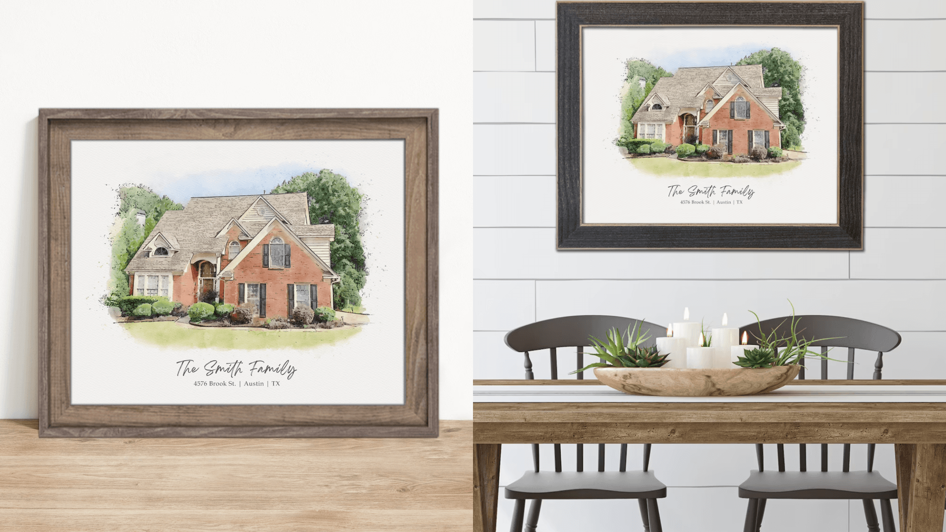 Watercolor photos
