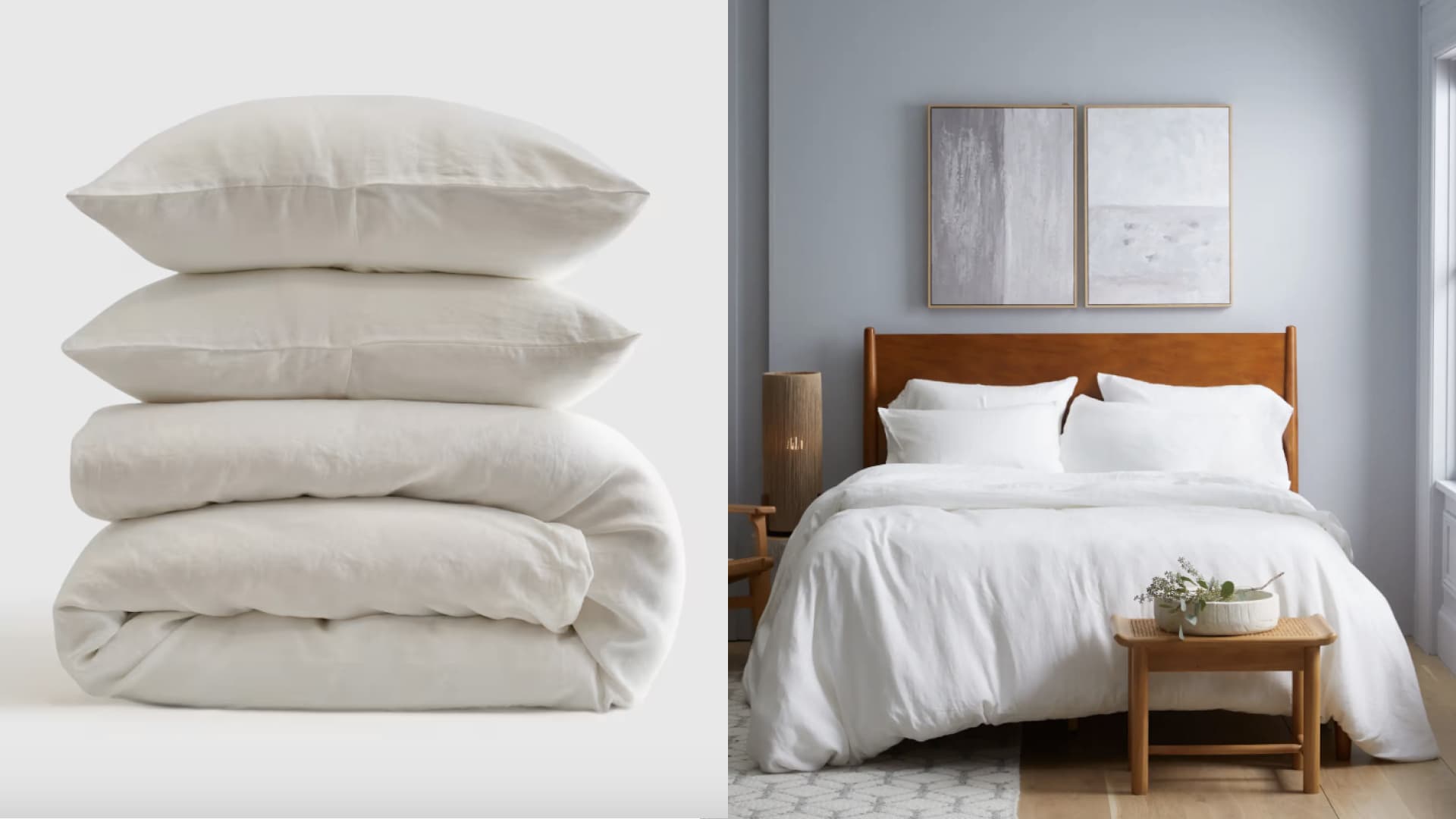 European Linen Duvet Cover Set