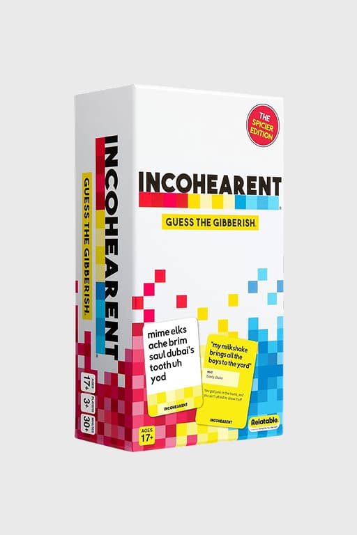 Incohearent, The Guess the Gibberish Party Game