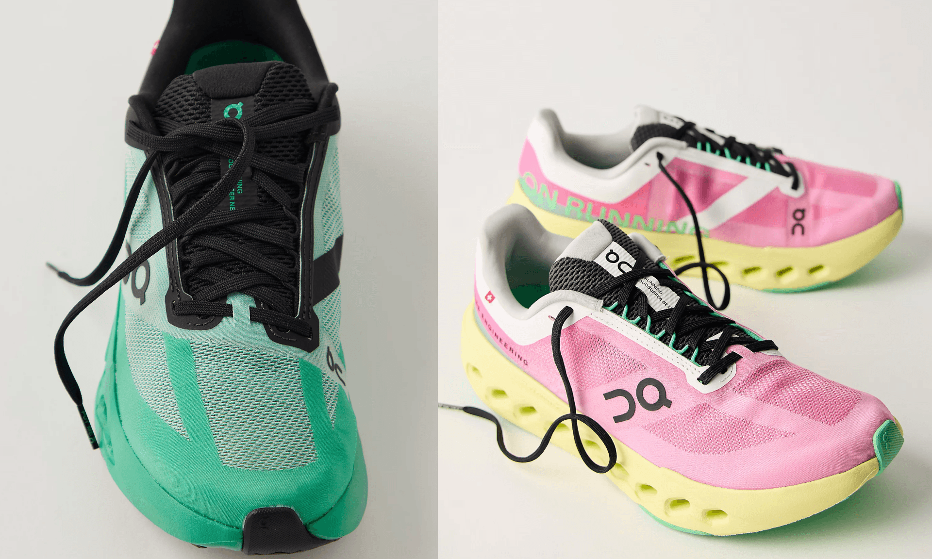 On cloudsurfer sneakers