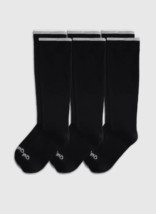 Quince Compression Socks for Travel - 3-Pack